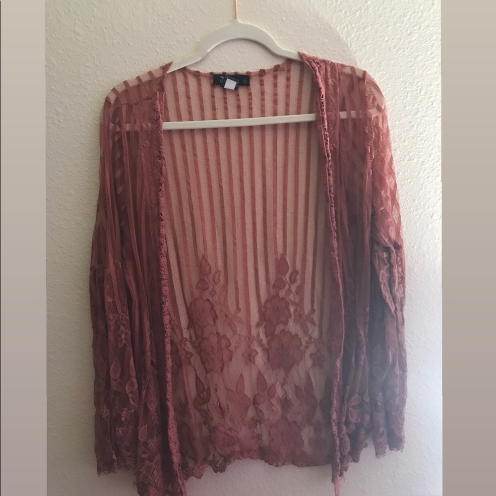 A Lightweight Blush Cardigan